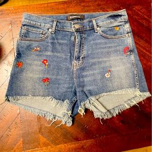 Express woman’s jean shorts, size 10.